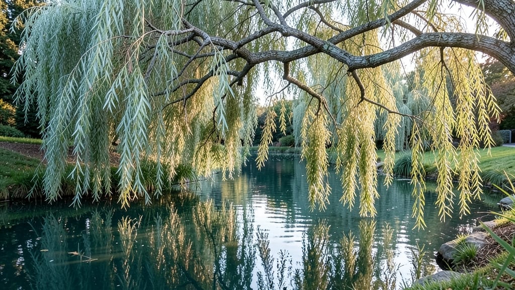 Weeping Willow Tree for Water Garden Beauty