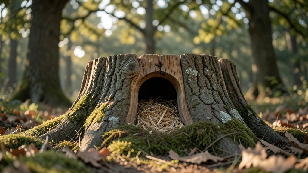 Wren Stump Suite with Moss Roof